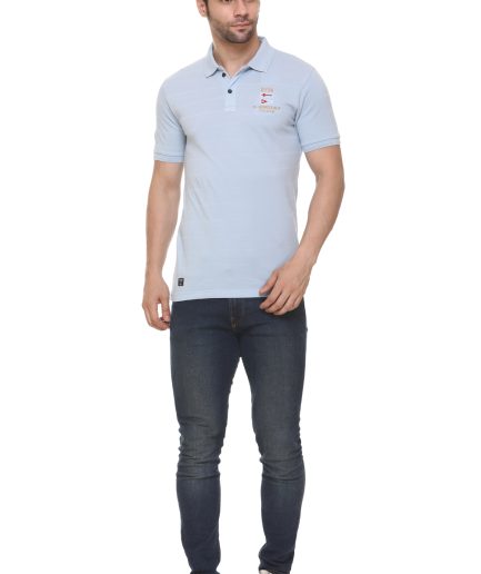 Men's Cotton Blended Cool Refreshing Polo Regular Fit T Shirt