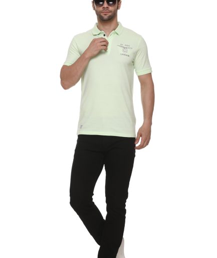 Men's Cotton Blended Cool Refreshing Polo Regular Fit T Shirt